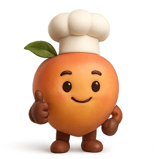 Momo the chef mascot giving a thumbs up